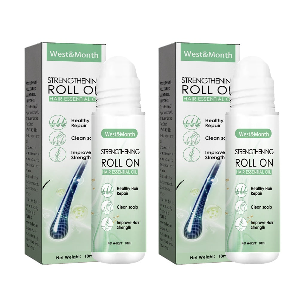 West&Month Hair Roller Balls Scalp Massage Moisturizing Hair Roots Thickening Hair Hair Treatment Roller Balls Essential Oil 2pcs Health Beauty CJ USa USPS Muqe https://www.cyberehub.com