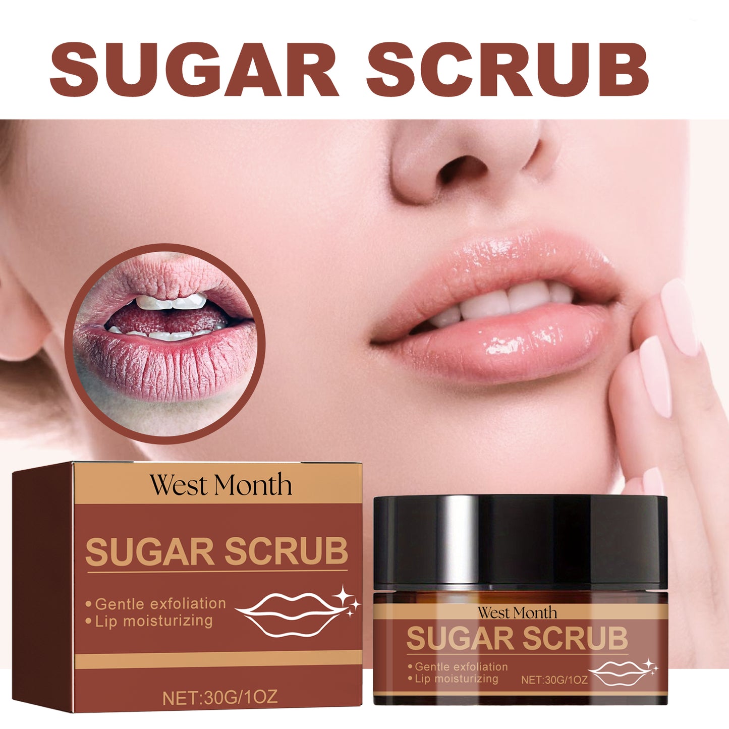 Sugar Scrub, Fade Lip Lines Curing Lip Weather-Shack Peeling Hydrating Care Cream Health & Beauty Health Eprolo https://www.cyberehub.com