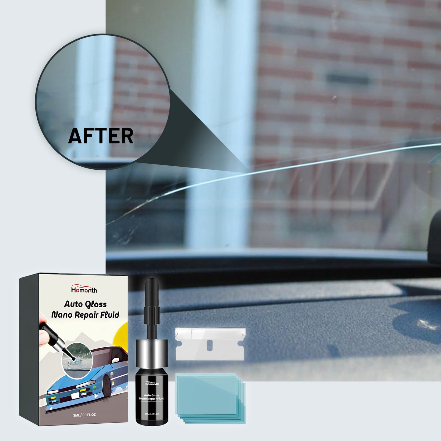 Auto Glass Nano Repair Fluid, Auto Windshield Cracks Quick Repair Adhesive Repair Automotive Automotive Eprolo https://www.cyberehub.com