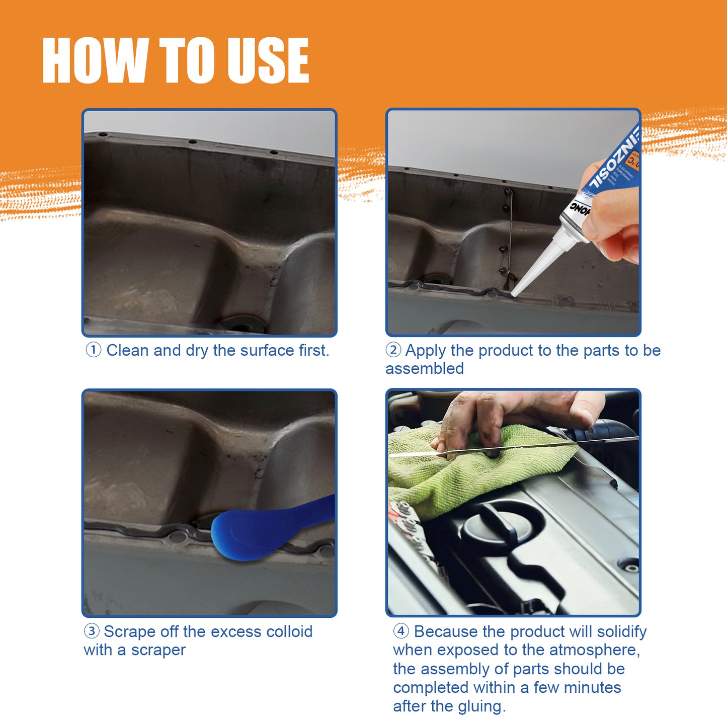 Engine Sealant, Automotive Metal Oil Tank Pan Cylinder Gasket Oil And Temperature Resistant Auto Repair Sealant Automotive Automotive Eprolo https://www.cyberehub.com