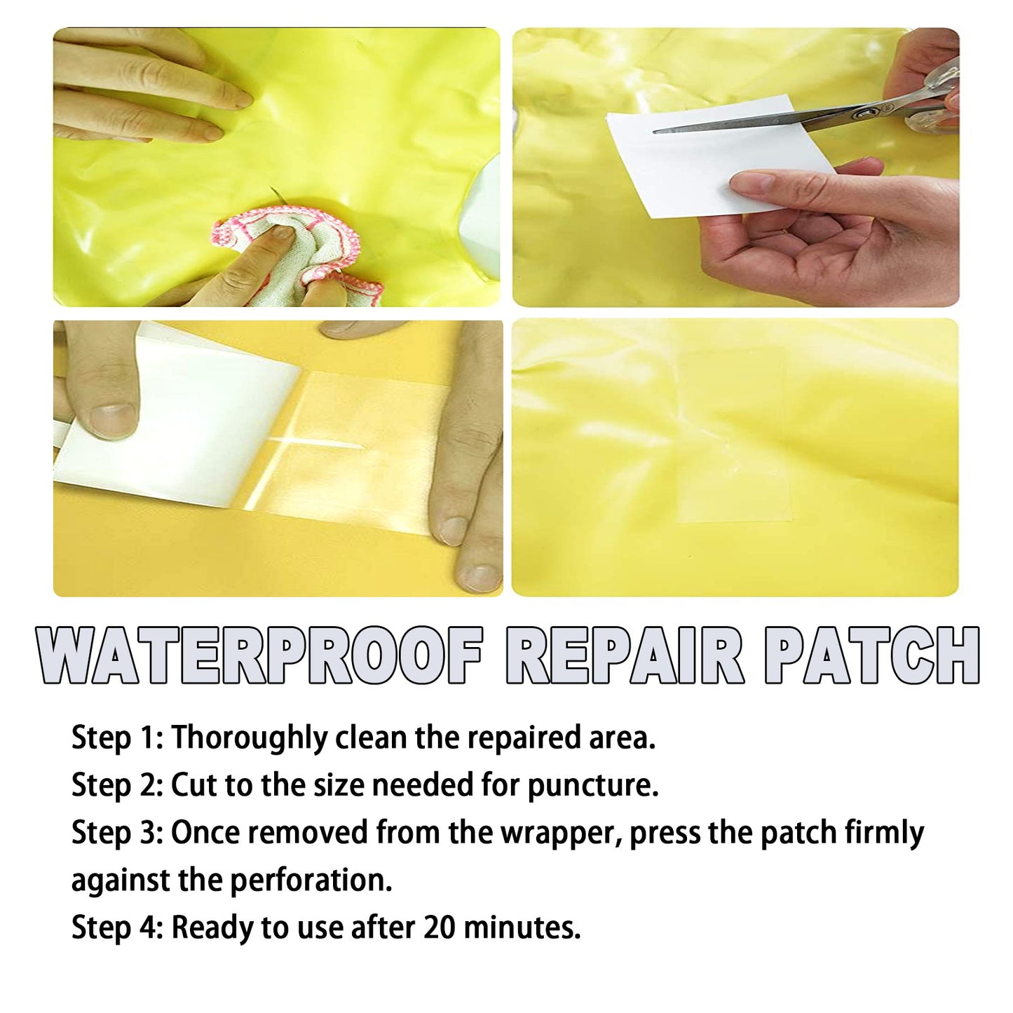 Waterproof Adhesive Leak Repair Waterproof Coating Tent Umbrella Inflatable Pool Balloon Self-Adhesive Repair Tape Home & Garden Home Eprolo https://www.cyberehub.com