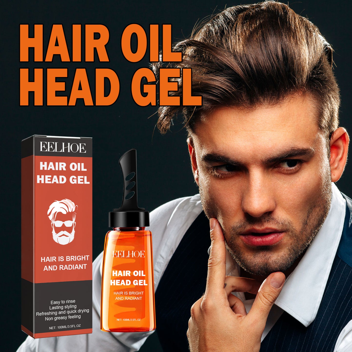 Hair Oil Head Gel, Easy To Rinse Long Lasting Setting Clear Refreshing Quick Dry No Greasy Styling Natural Hair Oil Comb Health Eprolo https://www.cyberehub.com