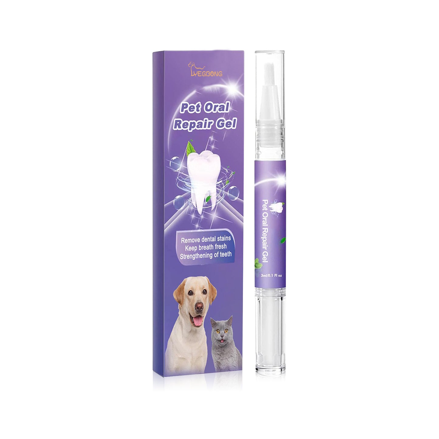 Yegbong Pet Oral Repair Gel, Deep Cleaning Dog And Cat Tooth Stains Oral Cleaning Care A pack Pet Supplies Pet Eprolo https://www.cyberehub.com