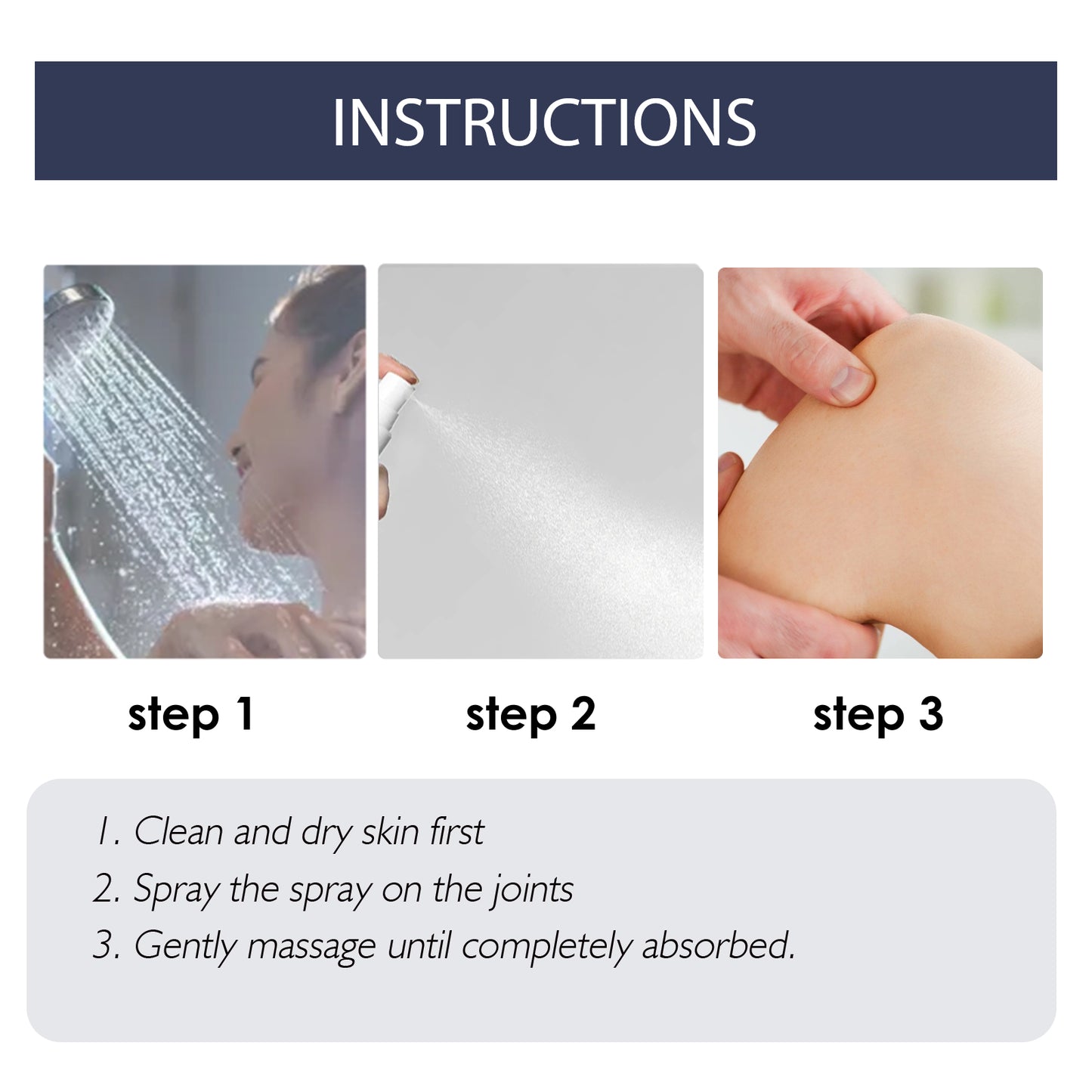 Bee Venom Joint Spray, Relieves Hands Legs Bones Knees Lumbar Vertebra Sedentary Joint Pain Body Care Spray Health Eprolo https://www.cyberehub.com