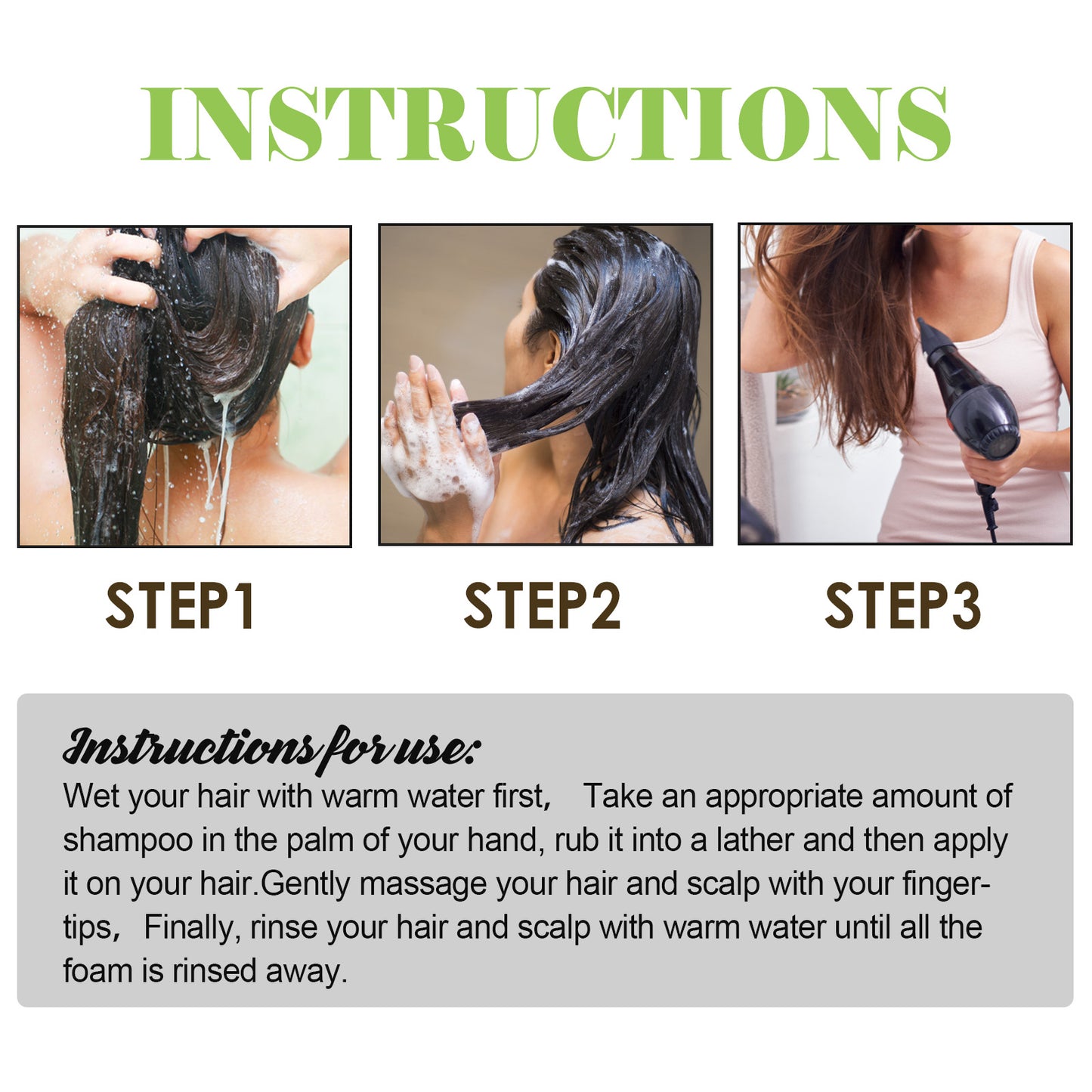 Ginger Care Shampoo Scalp Cleansing, Anti-Break Nourishing Root Strengthening Shampoo Health Eprolo https://www.cyberehub.com