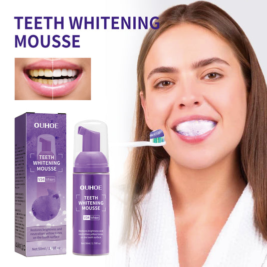Teeth Whitening Mousse Toothpaste, Mouth Cleaning Remove Dirt Yellow Teeth Care Fresh Breath Whitening Teeth Toothpaste Health Eprolo https://www.cyberehub.com