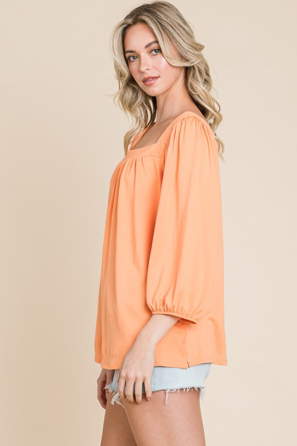 Culture Code Square Neck Puff Sleeve Top Apparel/Tops Culture Code Ship from USA TikTok Tops Trendsi USPS Walmart Walmart Apparel Trendsi https://www.cyberehub.com