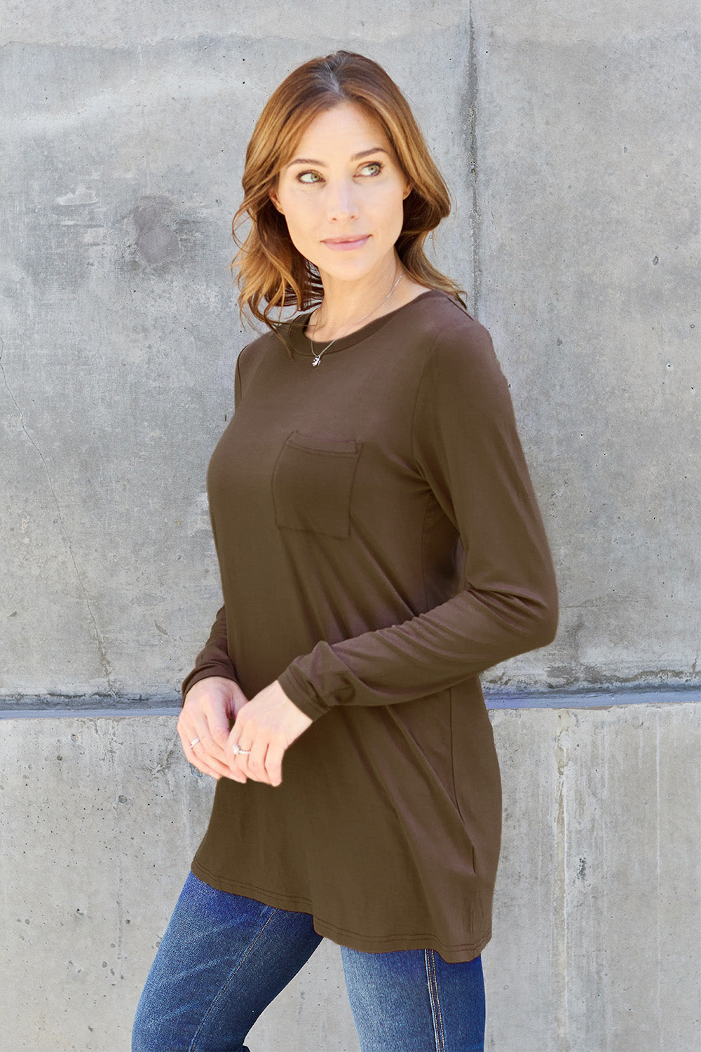 Basic Bae Full Size Round Neck Long Sleeve Top Apparel/Tops Basic Bae Ship from USA TikTok Tops Trendsi USPS Walmart Walmart Apparel Trendsi https://www.cyberehub.com