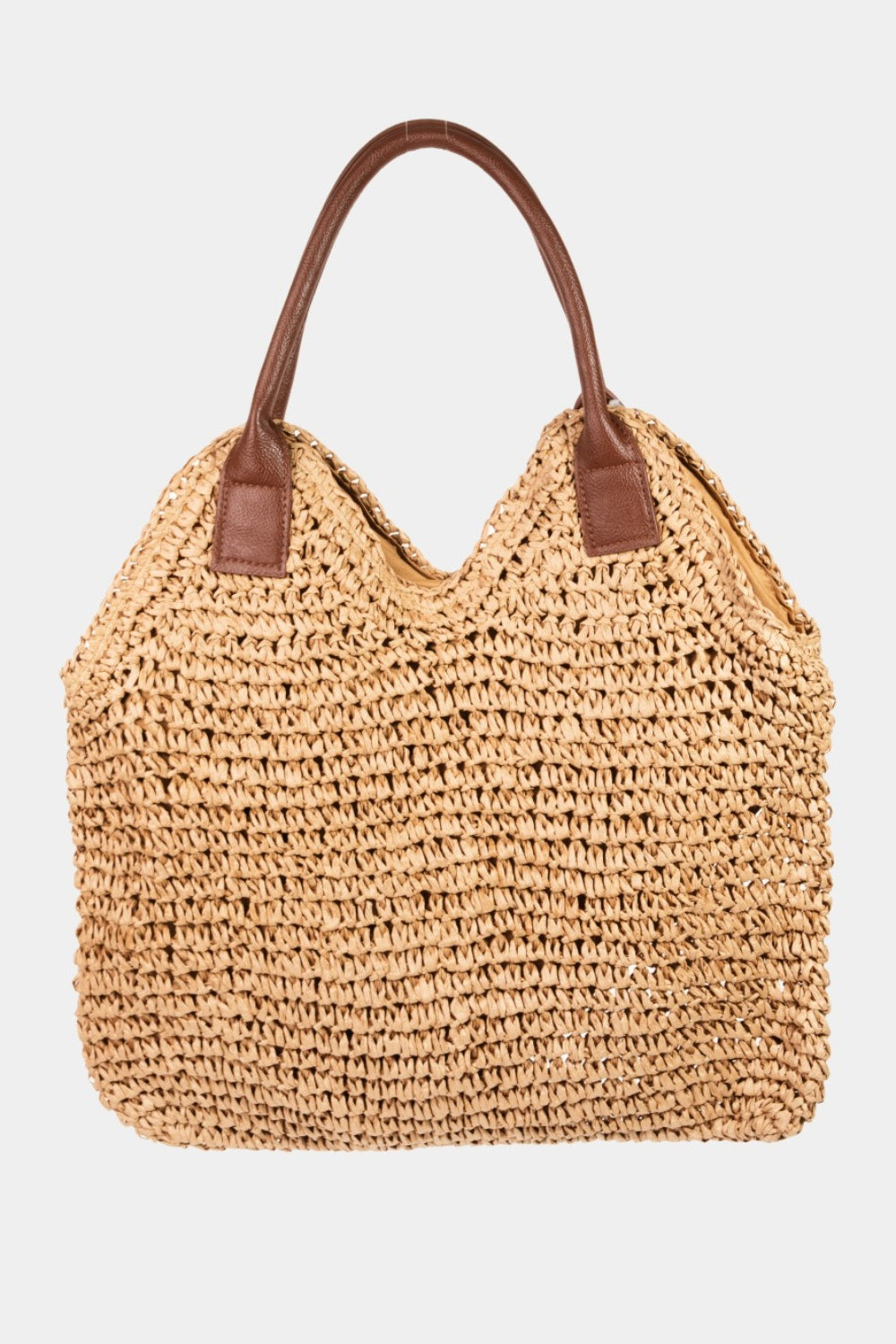 Fame Straw Braided Faux Leather Strap Shoulder Bag KA One Size Fame Accessories Ship from USA TikTok USA Trendsi https://www.cyberehub.com