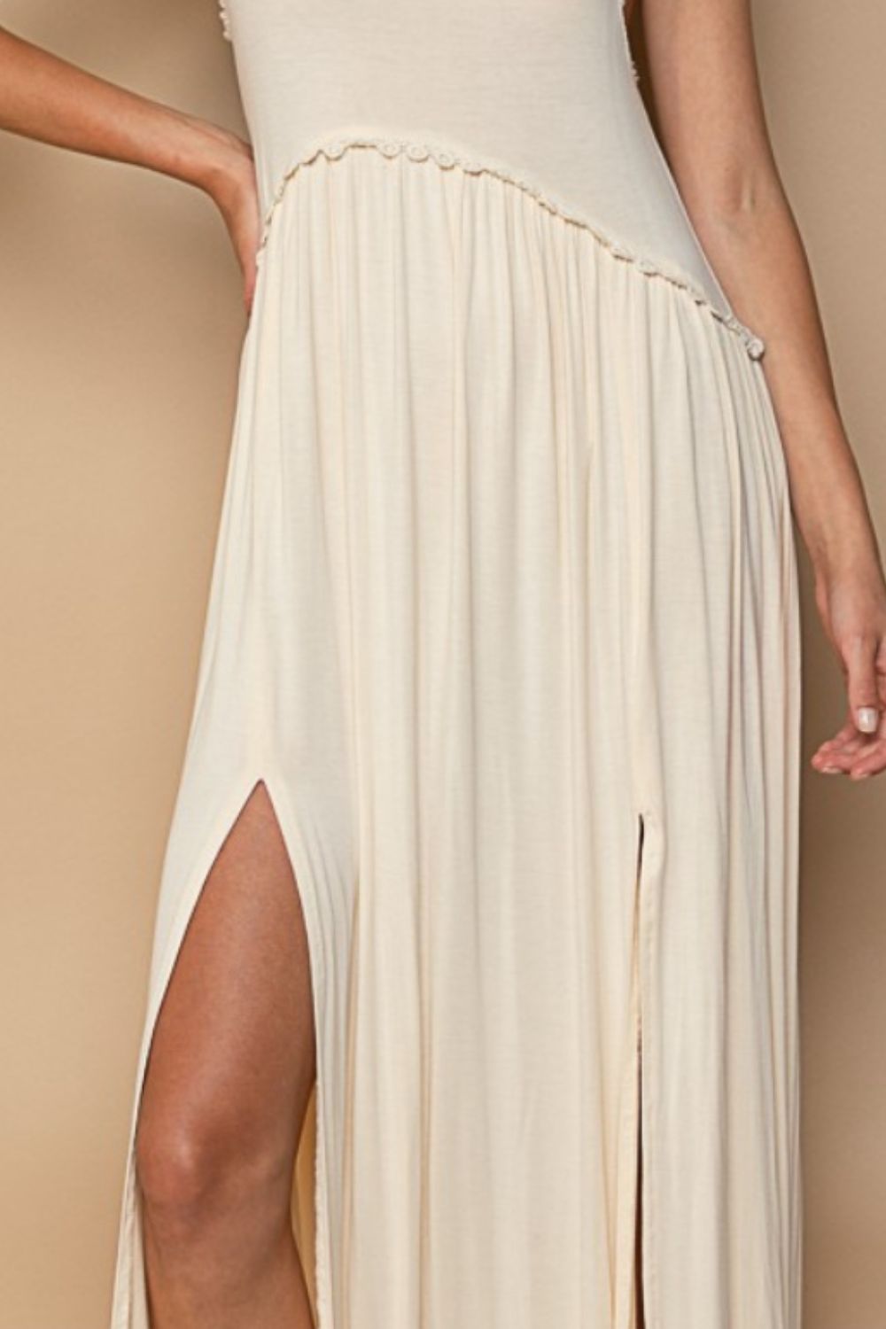 POL Sleeveless Back Zipper Front Slit Maxi Dress Apparel/Dress Dress POL Ship from USA TikTok Trendsi USPS Walmart Walmart Apparel Trendsi https://www.cyberehub.com