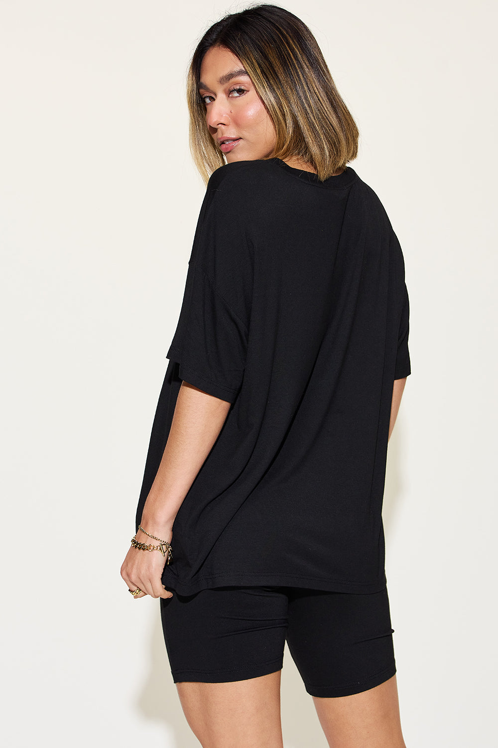 Basic Bae Full Size V-Neck Drop Shoulder T-Shirt and Shorts Set Apparel/Tops Basic Bae Ship from USA TikTok Tops Trendsi USPS Walmart Walmart Apparel Trendsi https://www.cyberehub.com