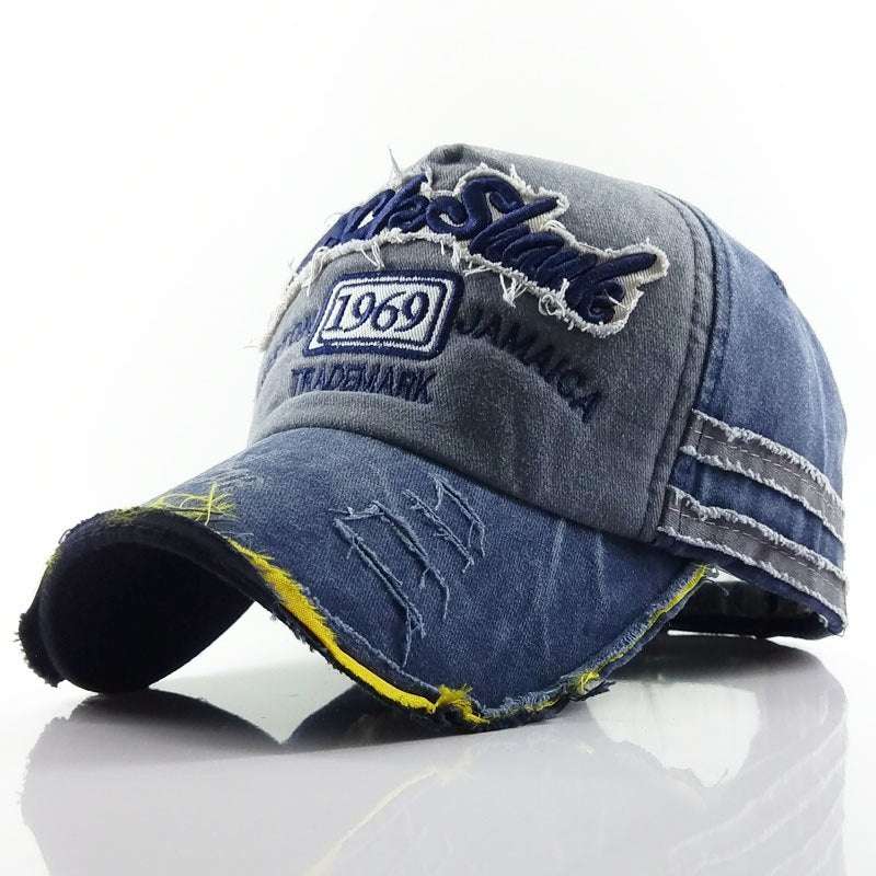 Old worn-out baseball cap 1969 letter hat Navy Blue Apparel/Hat CJ Hat Ship From China CJ https://www.cyberehub.com