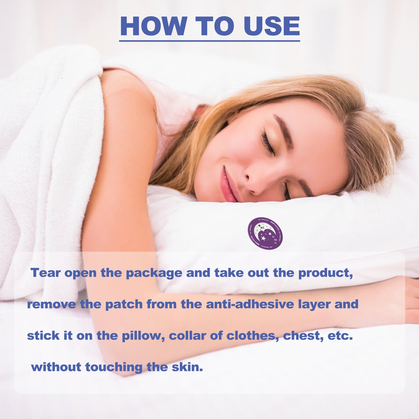 Night Patch, Improve Sleep Quality Relax Body And Mind, Relieve Fatigue And Gently Care For Sleep Health & Beauty Health Eprolo https://www.cyberehub.com