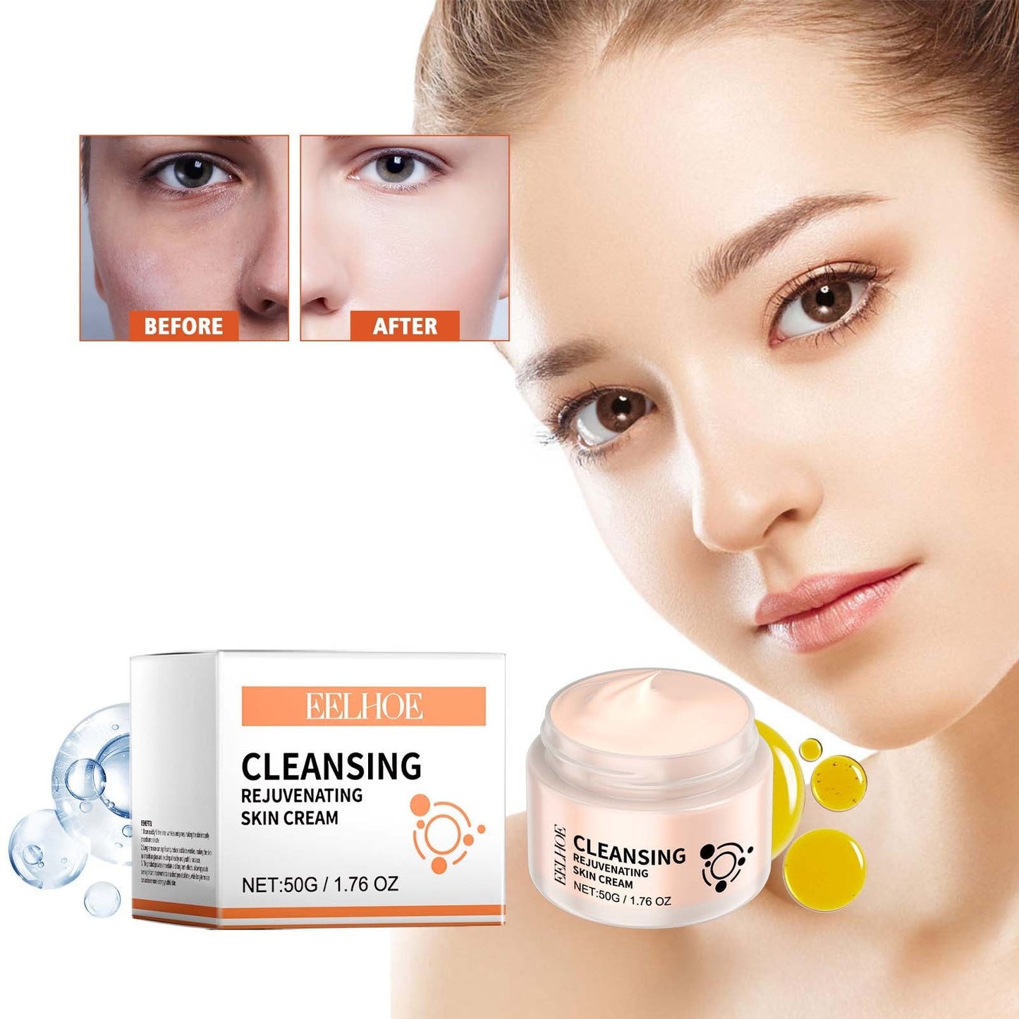 Moisturizing And Refreshing Face Cream Health & Beauty Health & Beauty Under 10 UniversalMaax https://www.cyberehub.com