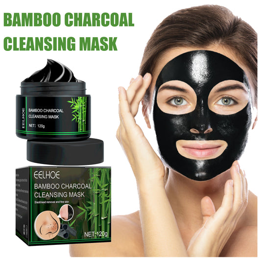 EELHOE Bamboo Charcoal Blackhead Removal Rip-Off Mask Moisturizing Blackhead Removal Acne Pore Shrinking Oil Control Mud Mask Health Beauty CJ USa USPS Muqe https://www.cyberehub.com