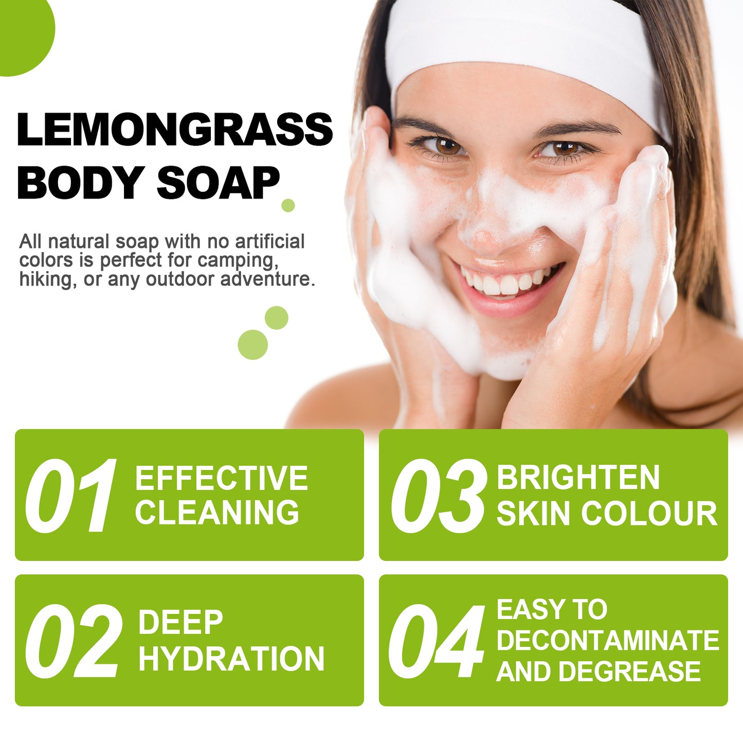 Citronella Bath Soap Gently Cleanses Skin, Lightening Acne Mark, Hydrating Oil Control Whitening Non-Sticky Soap Health Eprolo https://www.cyberehub.com