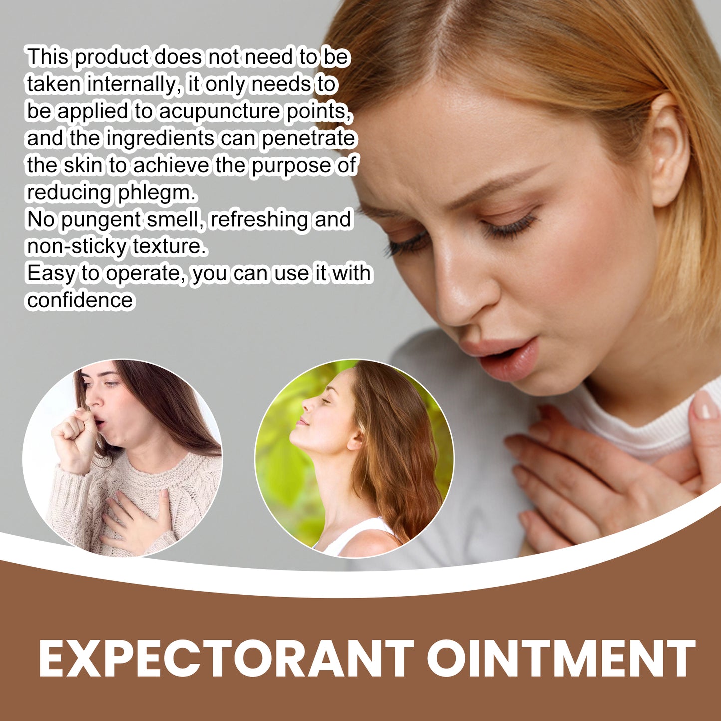 Expectorant Ointment, Body Care Relief Phlegm Throat Dry Itching Foreign Body Point Discomfort Repair Cream Health Eprolo https://www.cyberehub.com