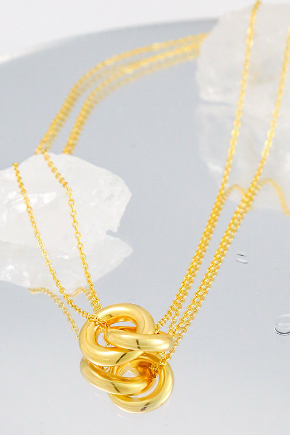 Linked Ring Pendant Chain Necklace Chain Necklace AI Jewelry H.C Jewelry Ship from USA TikTok USA Walmart Trendsi https://www.cyberehub.com