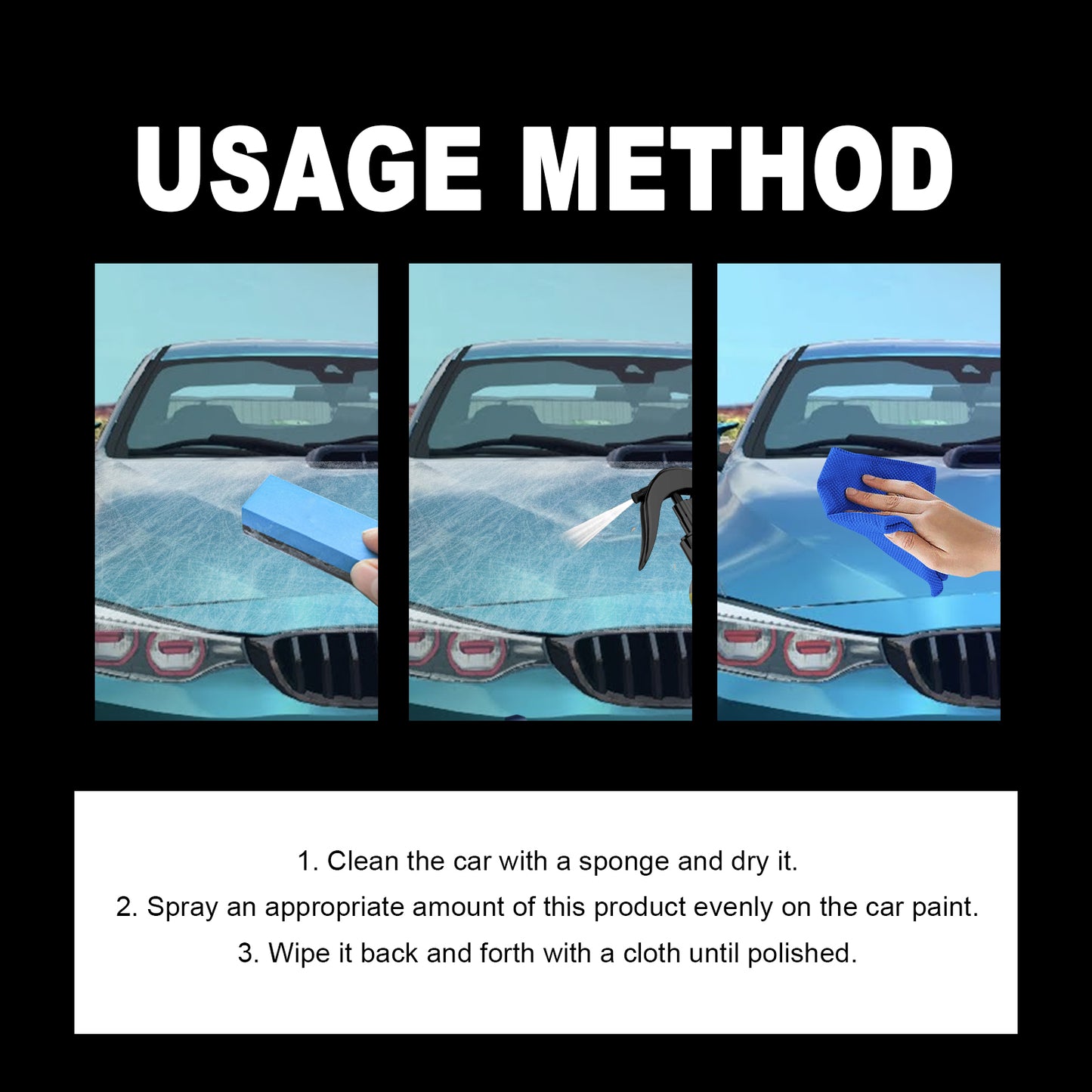 Rayhong Coating Agent 3-In-1 Oil Removal Polishing Protection Repair Scratches Car Paint Cleaning And Maintenance Coating Home Eprolo https://www.cyberehub.com