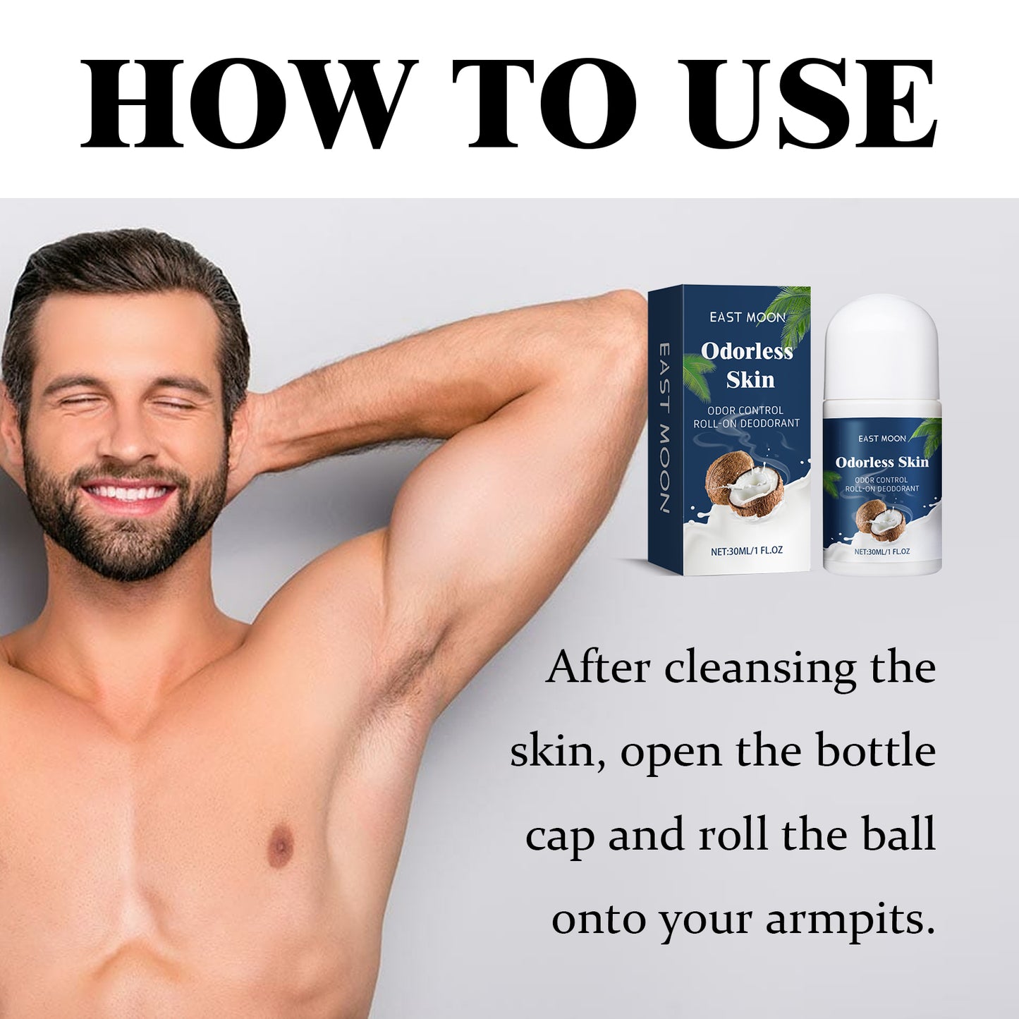 Coconut Vanilla Antiperspirant Beads, Deodorant Under The Armpit Antiperspirant Deodorant Body Lasting Dry Stop Sweat Beads Health & Beauty Health Eprolo https://www.cyberehub.com
