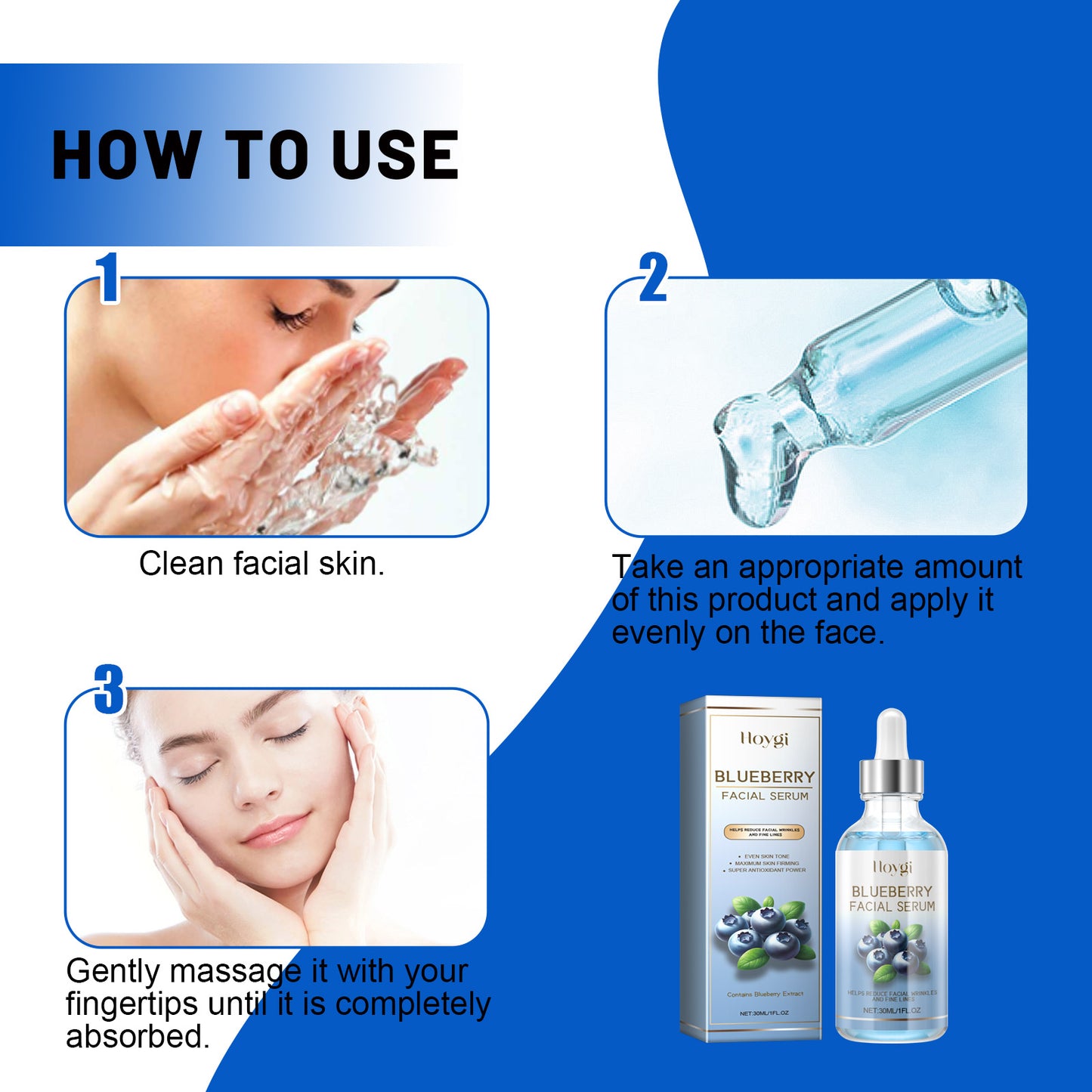 Blueberry Facial, Care Facial Skin Deep Cleansing Anti-Wrinkle Skin Care Essence Beauty Brightening Cream Health & Beauty Health Eprolo https://www.cyberehub.com