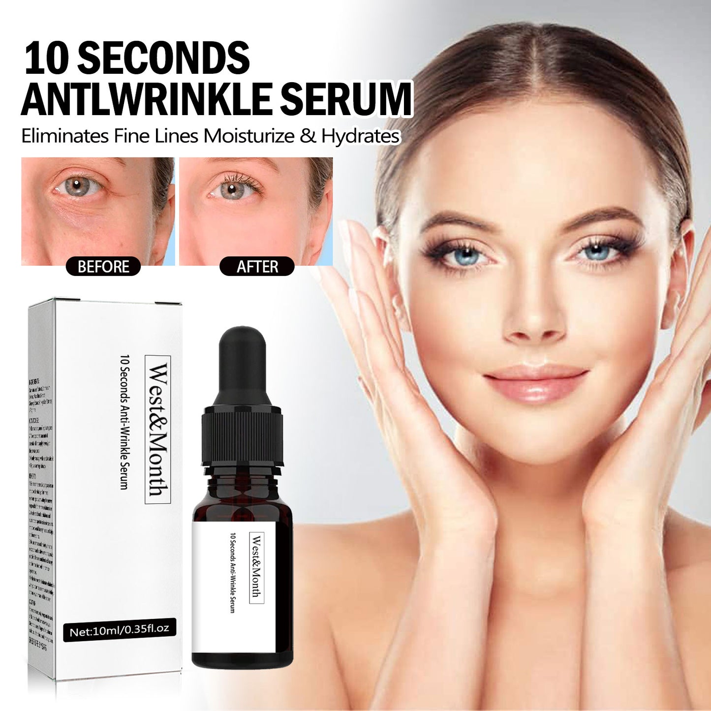 10 Seconds Anti-Wrinkle Serum, Hydrating Firming Skin Care Anti-wrinkle Serum Health Eprolo https://www.cyberehub.com