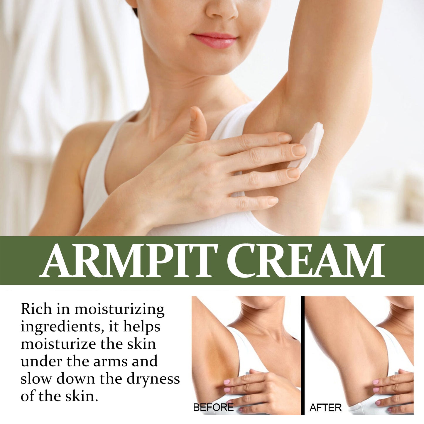 Armpit Cream, Whitening Whitening Treatment Cream To Reduce Skin Pigmentation And Moisturize Whitening Treatment Health & Beauty Health Eprolo https://www.cyberehub.com
