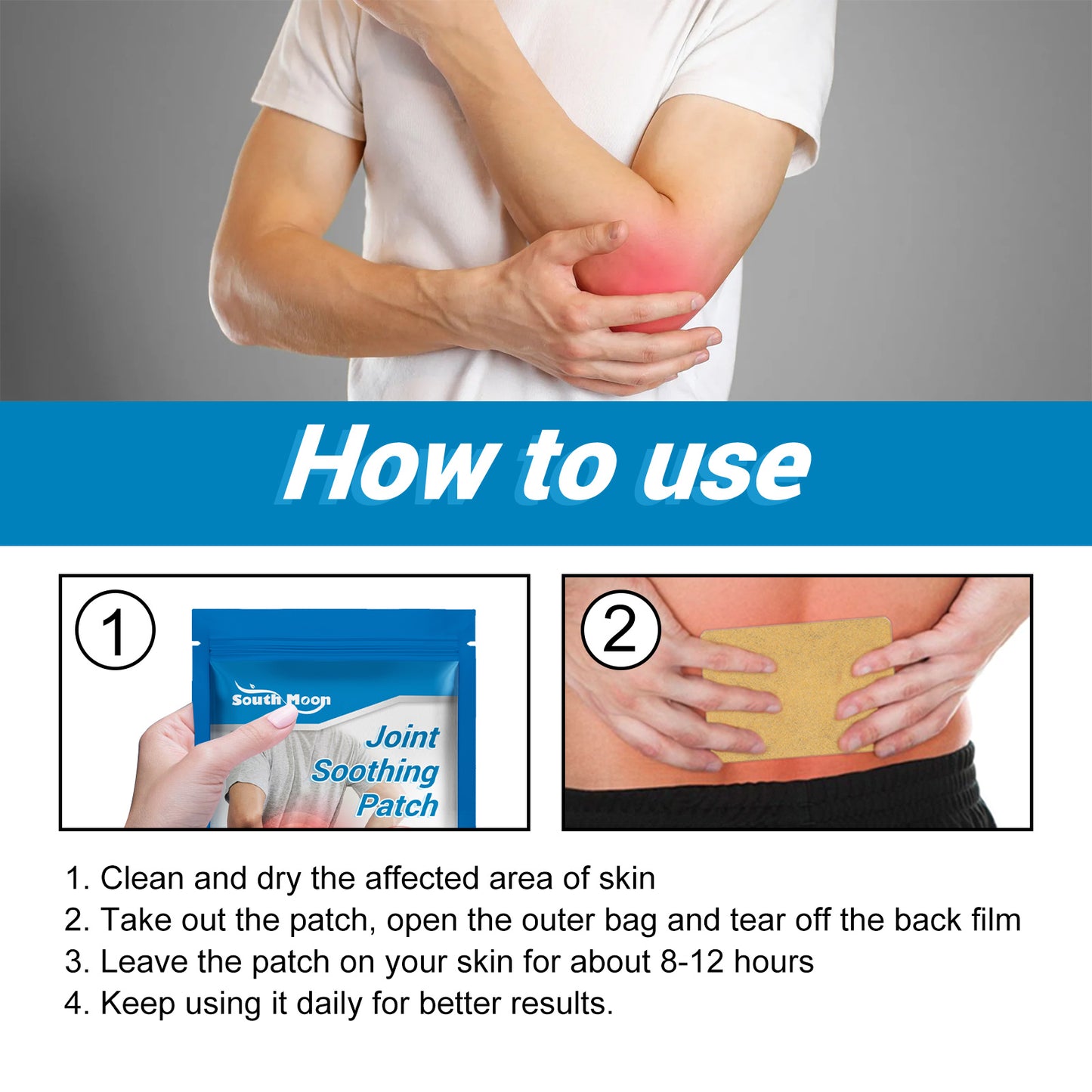 Joint Soothing Patch, Relieve Shoulder, Neck And Lumbar Muscle Joint Soreness Discomfort Body Patch Health Eprolo https://www.cyberehub.com