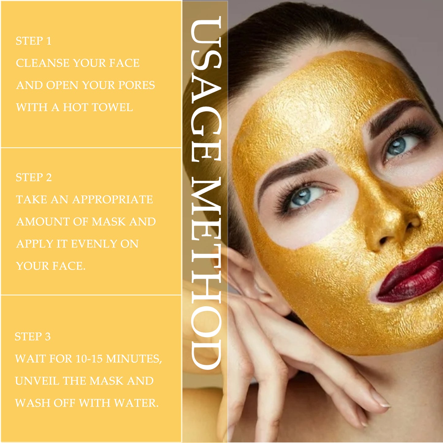24k Gold Peel Mask Deeply Cleanses The Skin Of Blackheads, Pimples, Delicate Pores And Tighteners Skin Care Health Eprolo https://www.cyberehub.com