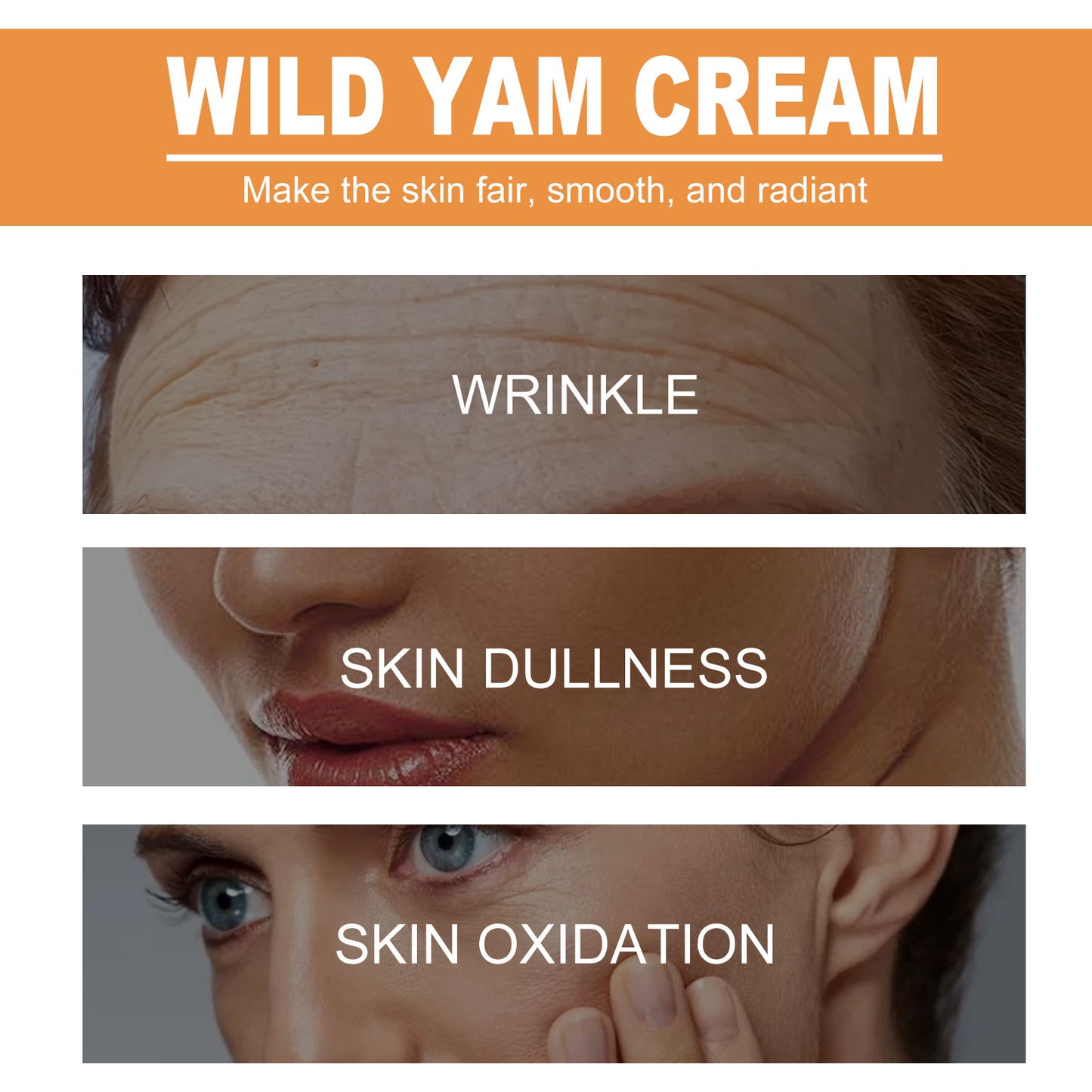 Wild Yam Cream, Moisturizing Light Spot Shine Anti-wrinkle Cream Health Eprolo https://www.cyberehub.com