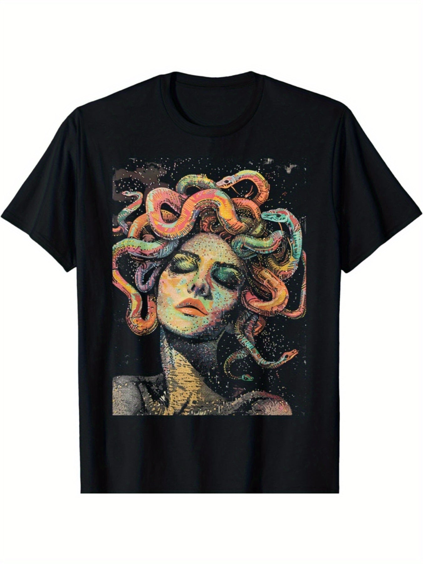 Medusa Greek Mythology Graphic Art Gift T-shirt Apparel/Shirt/Graphic Shirt SNULLO https://www.cyberehub.com