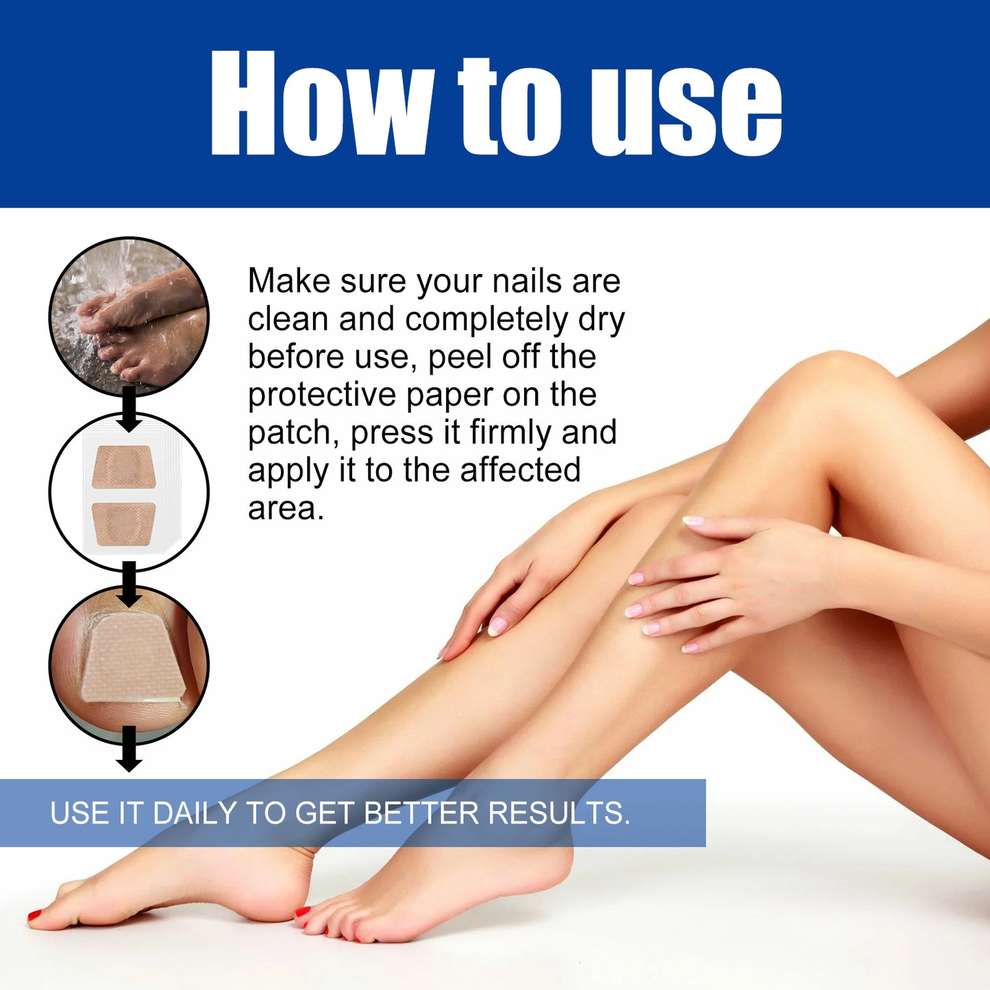 Nail Fungus Patches, Repair Hand And Foot Nails Inlaid Nail Thickening Gray Nail Brightening Nail Patch Health & Beauty Health Eprolo https://www.cyberehub.com