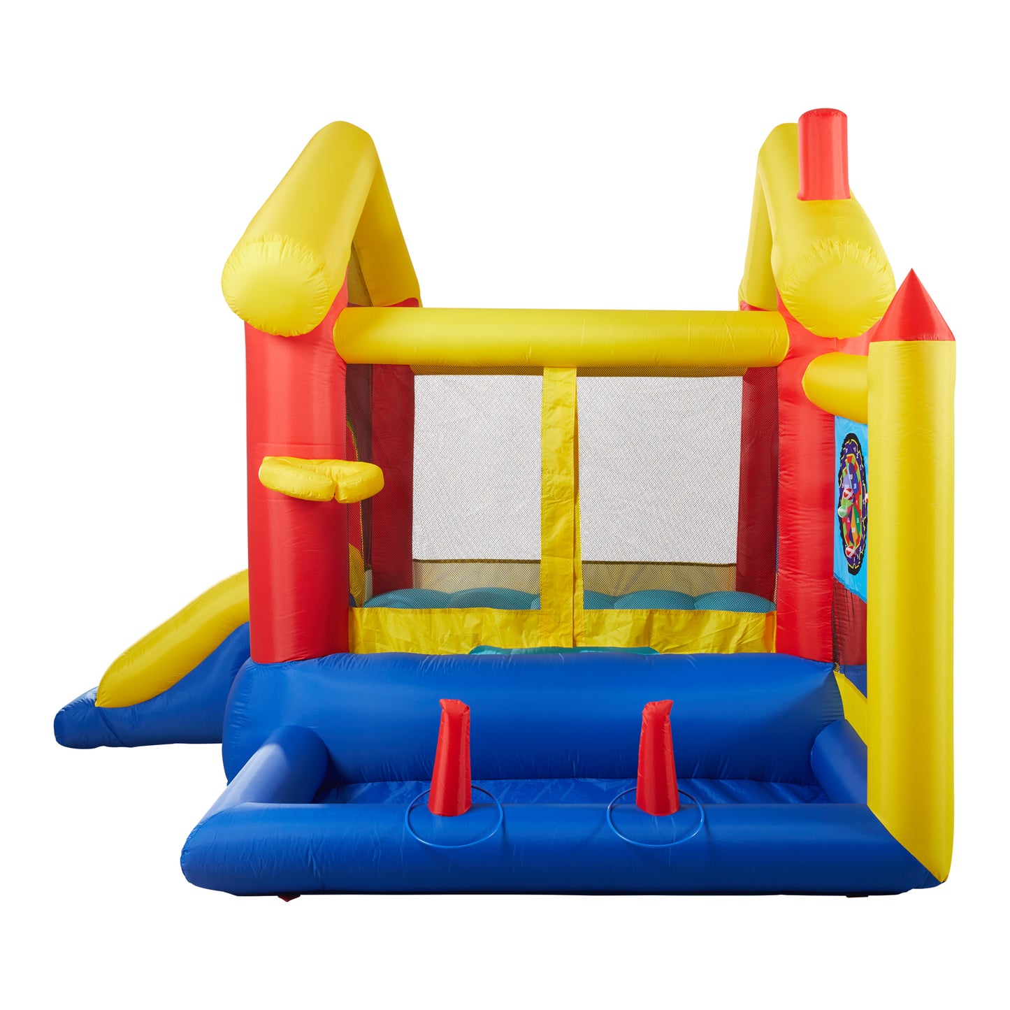 8 in 1 Inflatable Bounce House with Blower Basketball Hoop Ocean Balls Ring-toss Game Target and Sticky Ball Game for Kids Car Giga GNJ Out of stock Toys Walmart Giga https://www.cyberehub.com