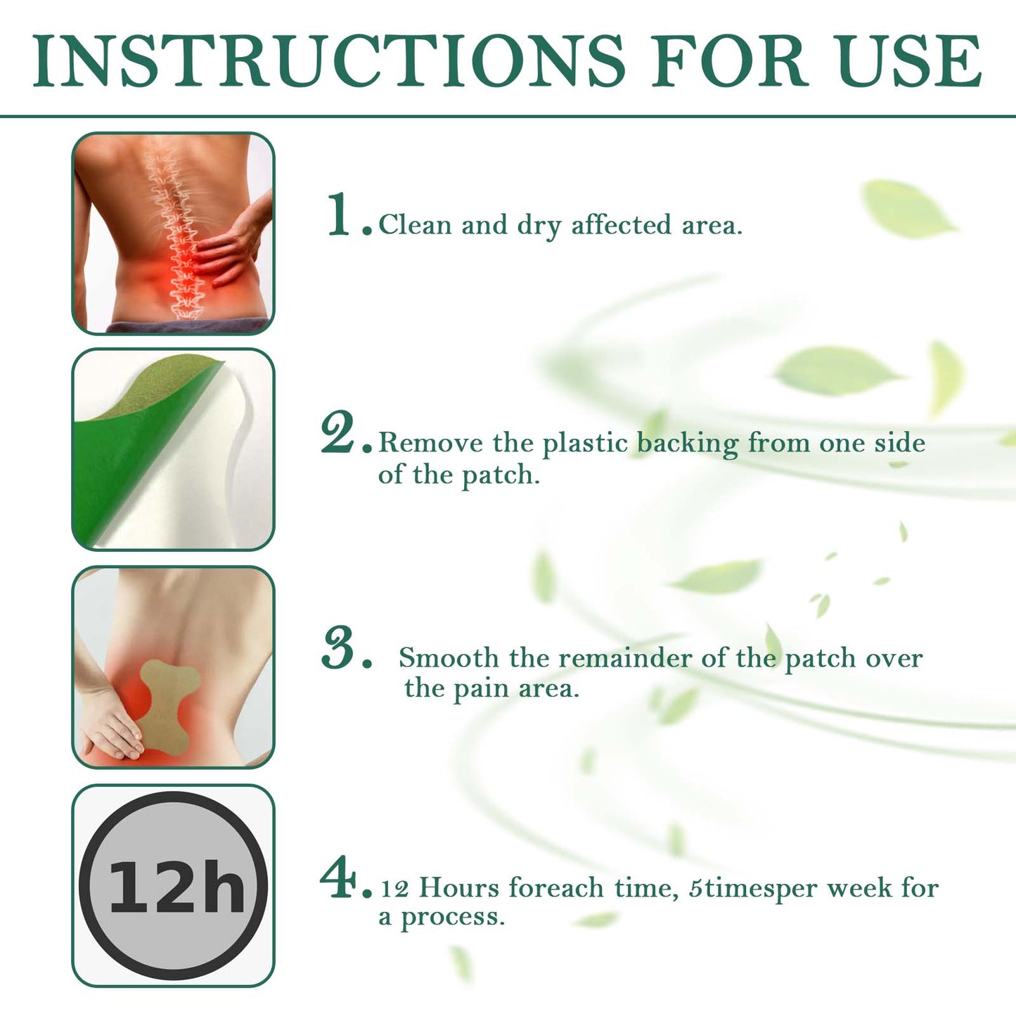 Lumbar Vertebra Plaster, Relieve Lumbar Stiffness, Swelling And Pain Lumbar Disc Protruding Muscles And Bones Care Patch Health Eprolo https://www.cyberehub.com