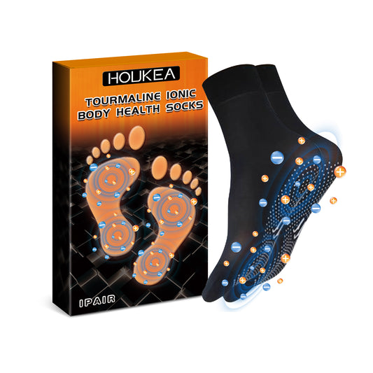 HOUKEA Tourmaline Ionic Body Health Socks, Winter Outdoor Sports Cold And Wind Warm Foot Care Massage Socks Health Eprolo https://www.cyberehub.com