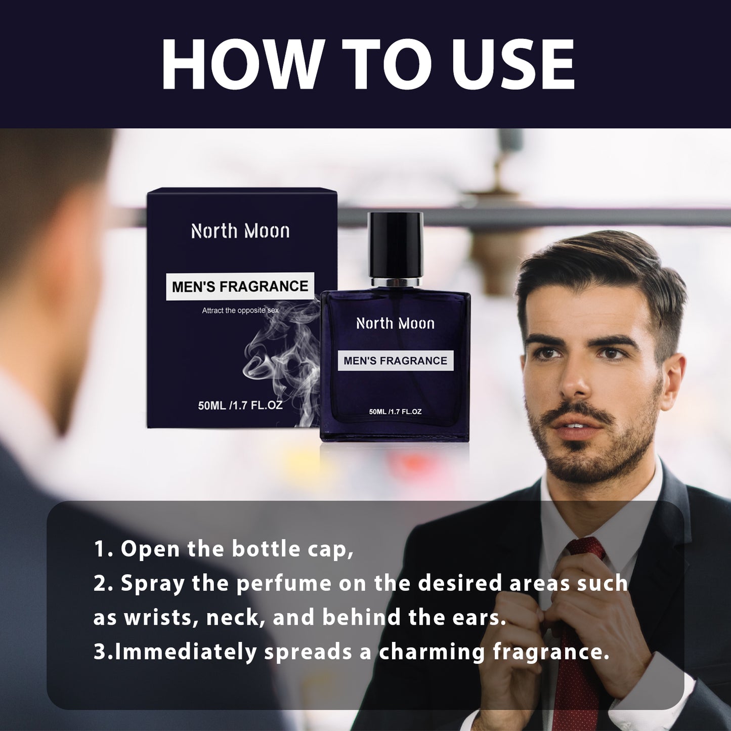 Men's Charm Perfume Natural Fresh Niche Dating Portable Lasting Fragrance Atmosphere Perfume Health & Beauty Health Eprolo https://www.cyberehub.com