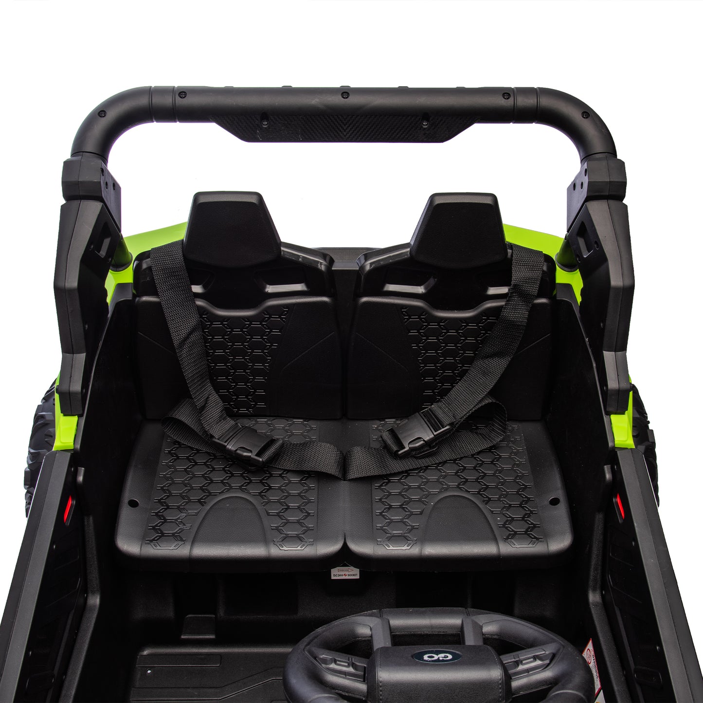 24V Two-Seater Kids Ride On UTV W/Parents Remote Control,Four-Wheel Suspension,Slow Start,Large wheel design,Anti-collision bar,Storage space,Music,USB,Bluetooth,Volume control,LED lights for Kids 3+. Giga Kids Toys Giga https://www.cyberehub.com