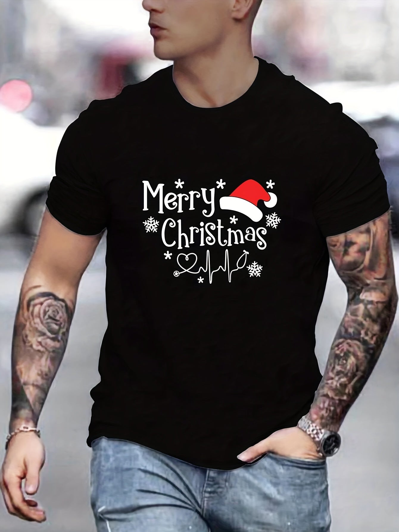 Summer Outdoor Casual T-shirt, A Christmas Gift For Men Apparel/Shirt/Graphic Shirt SNULLO https://www.cyberehub.com