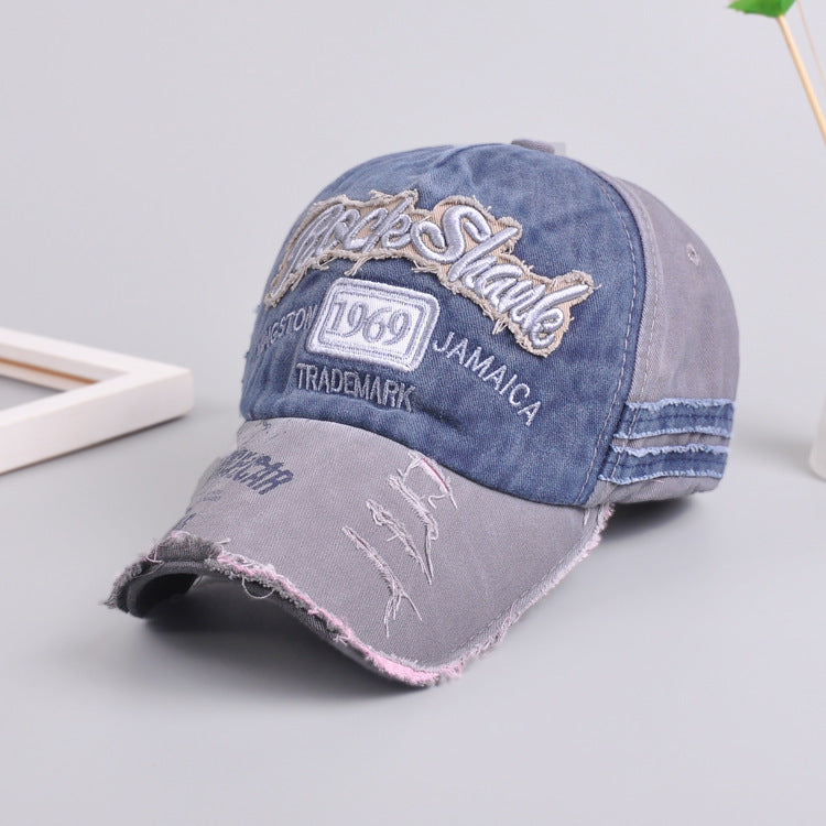 Retro baseball Light blue Apparel/Hat CJ Hat Ship From China CJ https://www.cyberehub.com