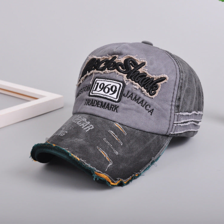 Retro baseball Dark grey Apparel/Hat CJ Hat Ship From China CJ https://www.cyberehub.com