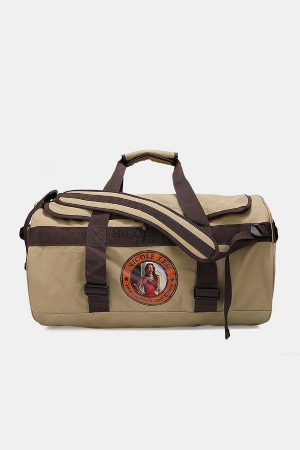 Nicole Lee USA Large Duffel Bag Beige One Size Nicole Lee USA Ship from USA TikTok USA Trendsi https://www.cyberehub.com