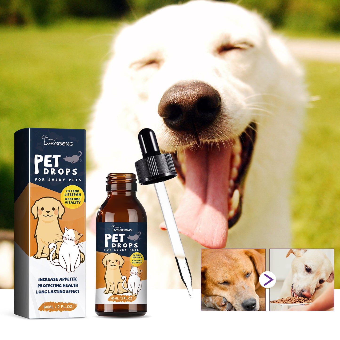 Pet Drops For Every Pets, Energizing And Nourishing Pet Health Care Drops Pet Supplies Pet Eprolo https://www.cyberehub.com