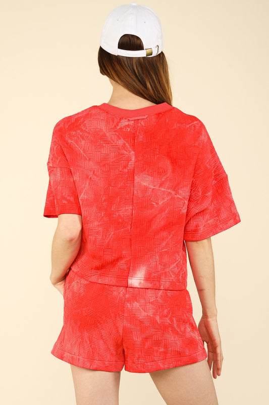 VERY J Quilted Washed Crop Top and Shorts Set Tops/Jackets/Sweaters Clothing Tops Ship from USA TikTok Trendsi USPS VERY J Walmart Trendsi https://www.cyberehub.com