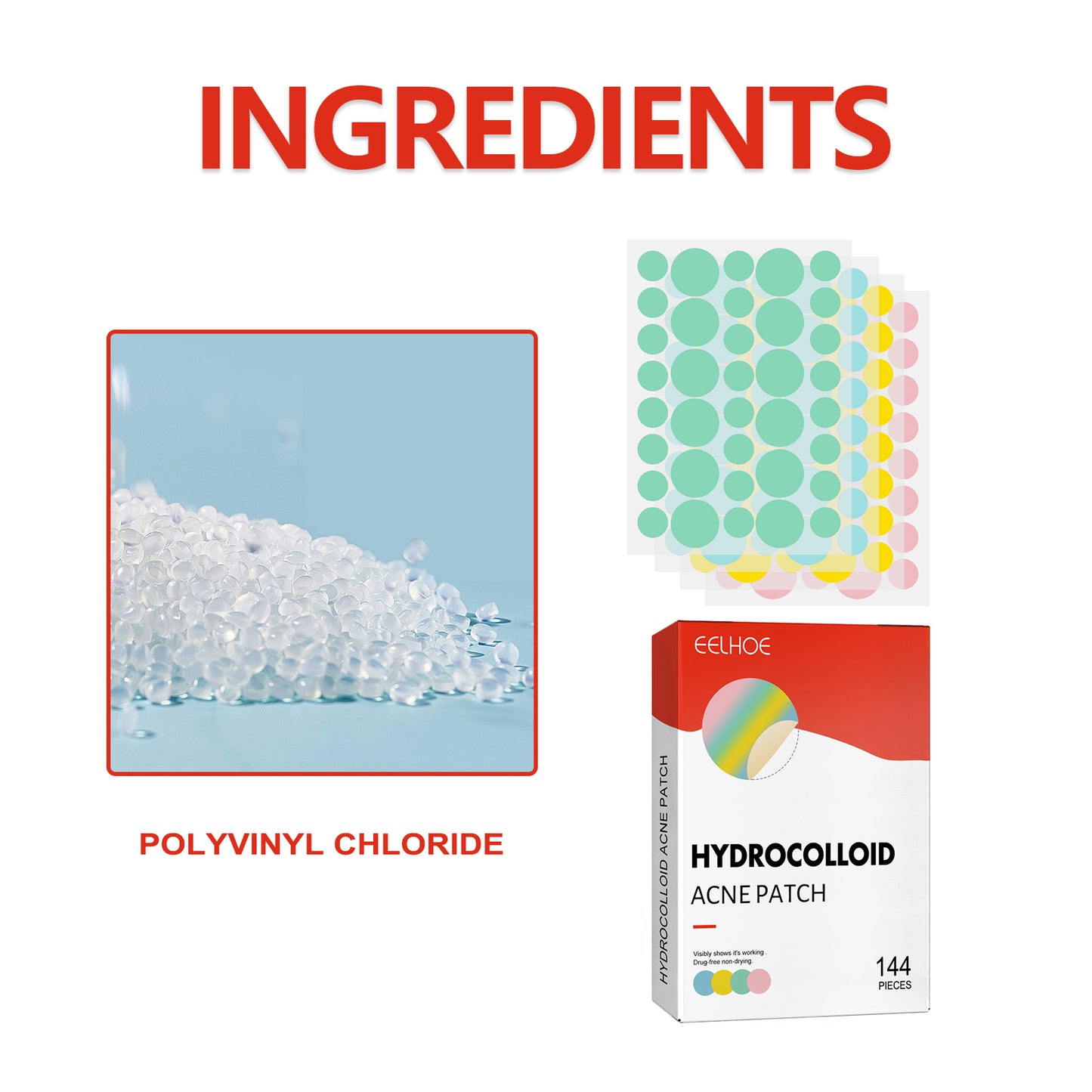 Hydrocolloid Acne Patch, Mild Non-Irritant Lightening Acne Pimples Closed Mouth Improve Acne Muscle Hydrocolloidal Acne Patch Health Eprolo https://www.cyberehub.com