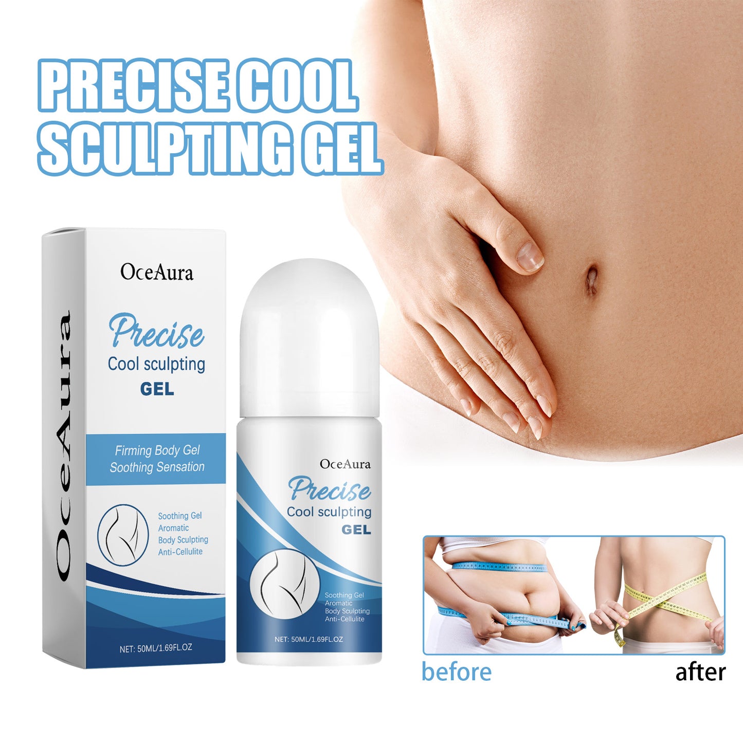 Precise Cool Sculpting Gel, Firming Thigh Muscles Abdominal Fat Shaping Slimming Body Care Ball Health & Beauty Health Eprolo https://www.cyberehub.com