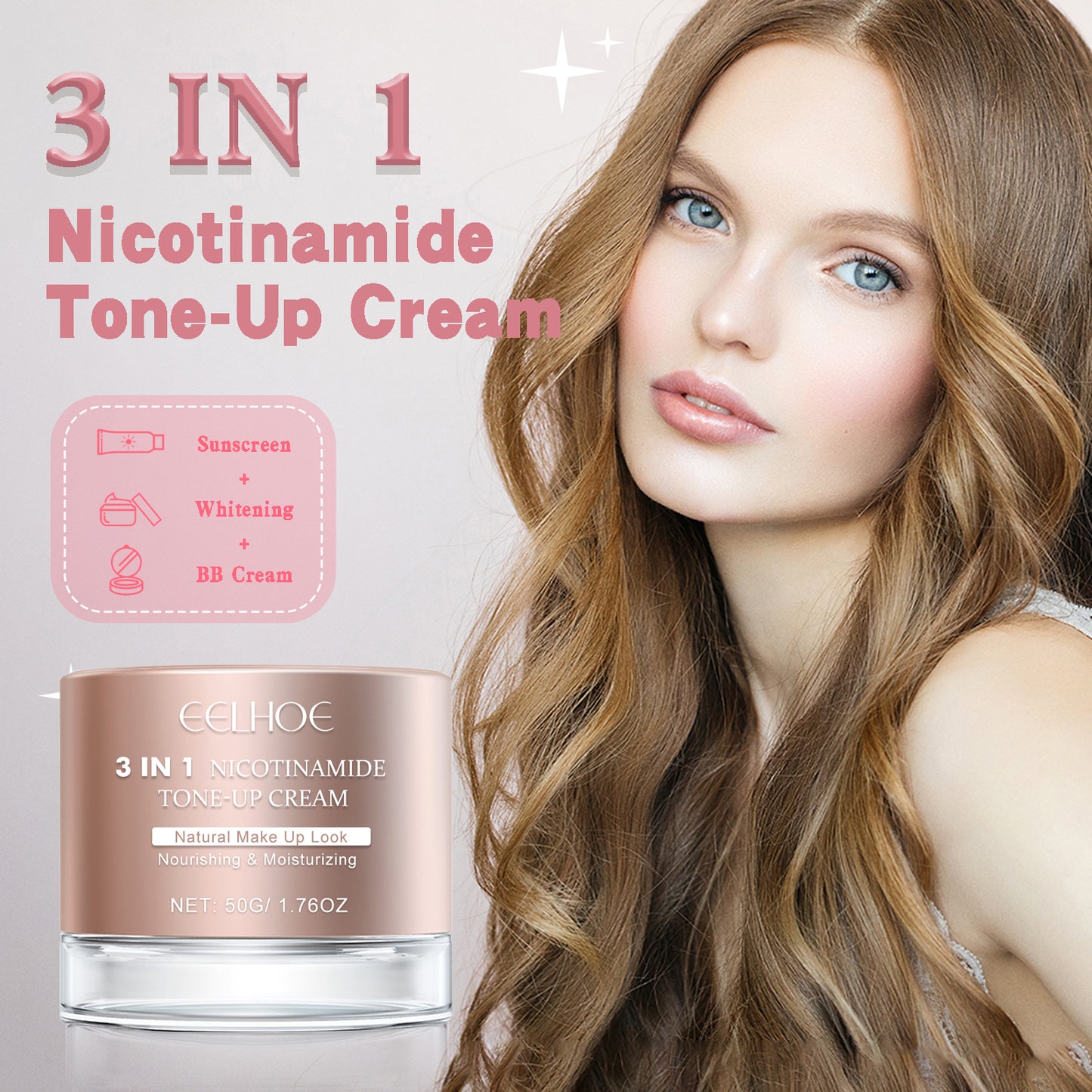 3 in 1 Whitening Brightening Cream Moisturizing Fresh Non-Sticky Concealer Moisturizing Even Brightening Skin Cream Health Eprolo https://www.cyberehub.com
