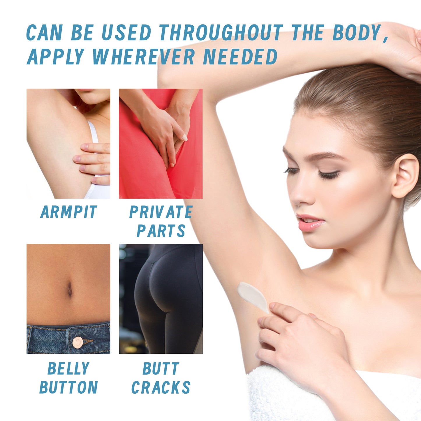 Whole Body Deodorant, Long Lasting Fragrance Clean Body Odor Body Odor Sweat Refreshing Fragrance Care Cream Health Eprolo https://www.cyberehub.com