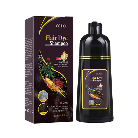 EELHOE Black Hair Shampoo, Multiflorum Essence Moisturizing Nourishing Cleansing Repairing Black And Smooth Hair Shampoo Natural brown Health Eprolo https://www.cyberehub.com