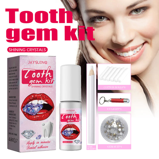 Jaysuing Tooth Gem Kit, Accessories Easy To Remove And Install Crystal Dental Drill Tooth Embellish Glitter Stick Health Eprolo https://www.cyberehub.com