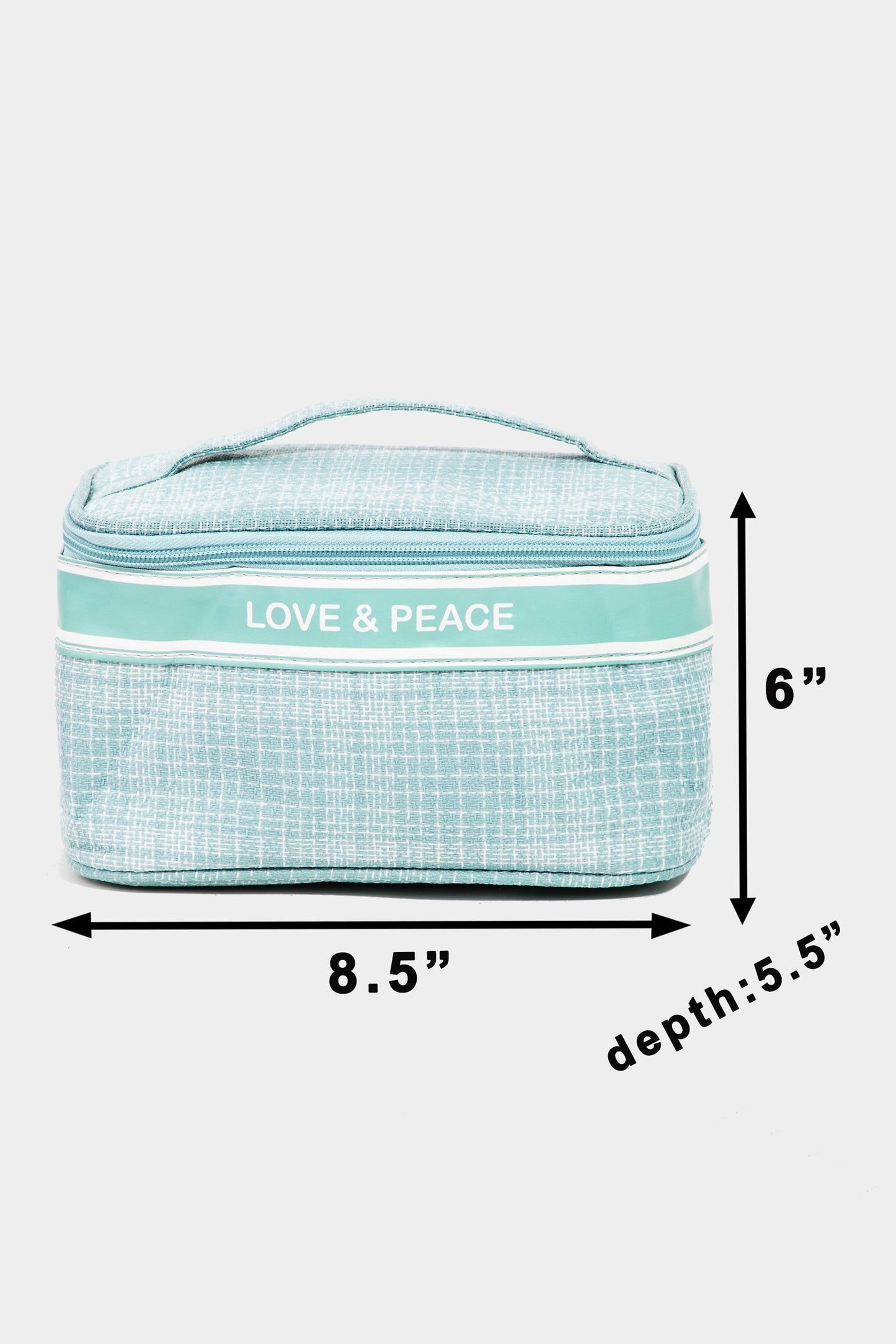 Fame Love & Peace Striped Handle Bag Fame Accessories Ship from USA TikTok USA Trendsi https://www.cyberehub.com